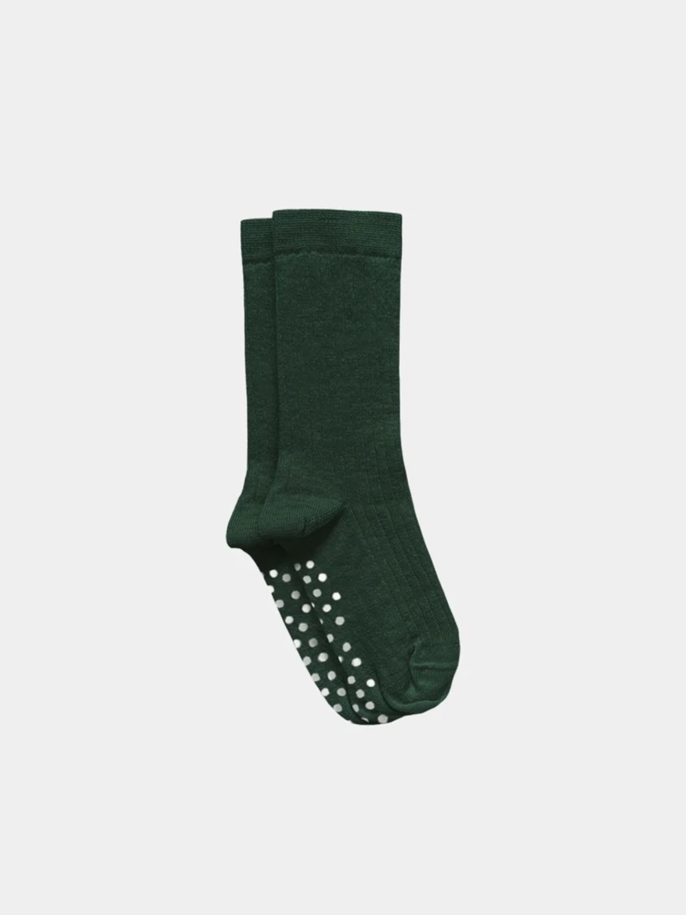 Merino Wool Midweight Kids Socks - Evergreen - 1-2 Years